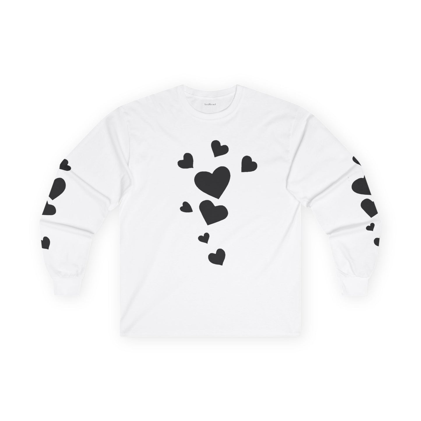 Hearts all over - Unisex Ultra Cotton Long Sleeve Tee