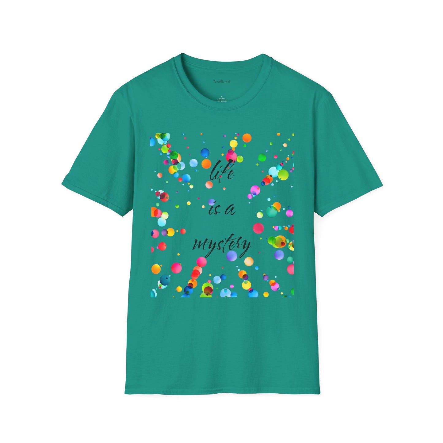 Life is a mystery - Unisex Softstyle T-Shirt 100% Cotton Graphic
