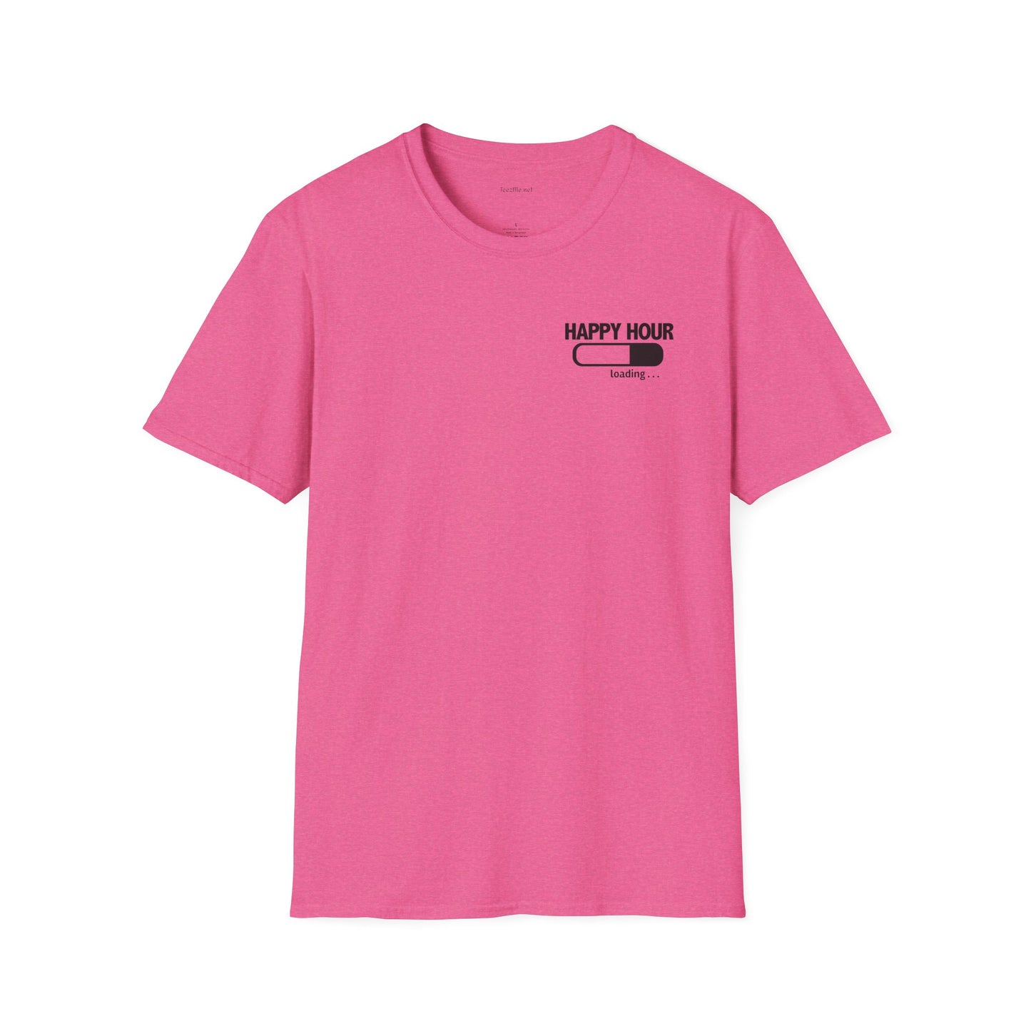 Happy Hour - Unisex Softstyle T-Shirt 100% Cotton Graphic