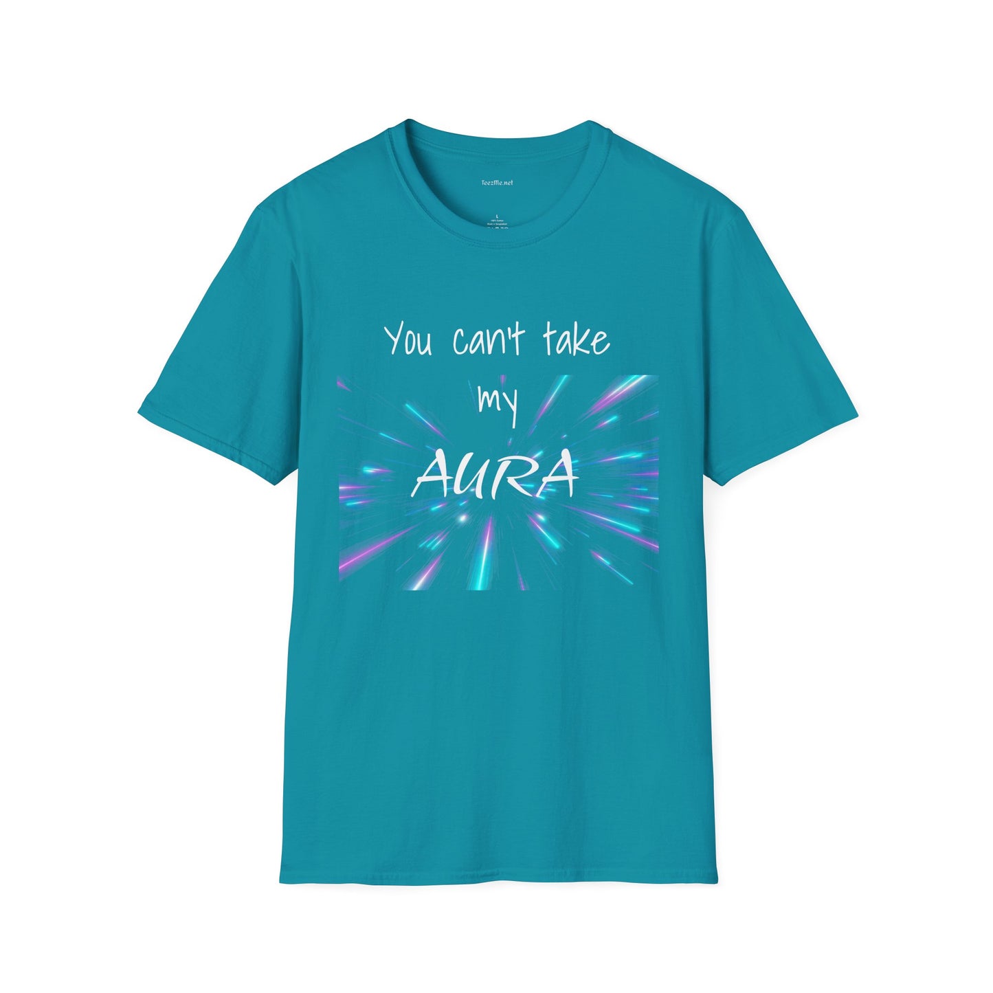 You can't take my AURA - Unisex Softstyle T-Shirt 100% Cotton Graphic