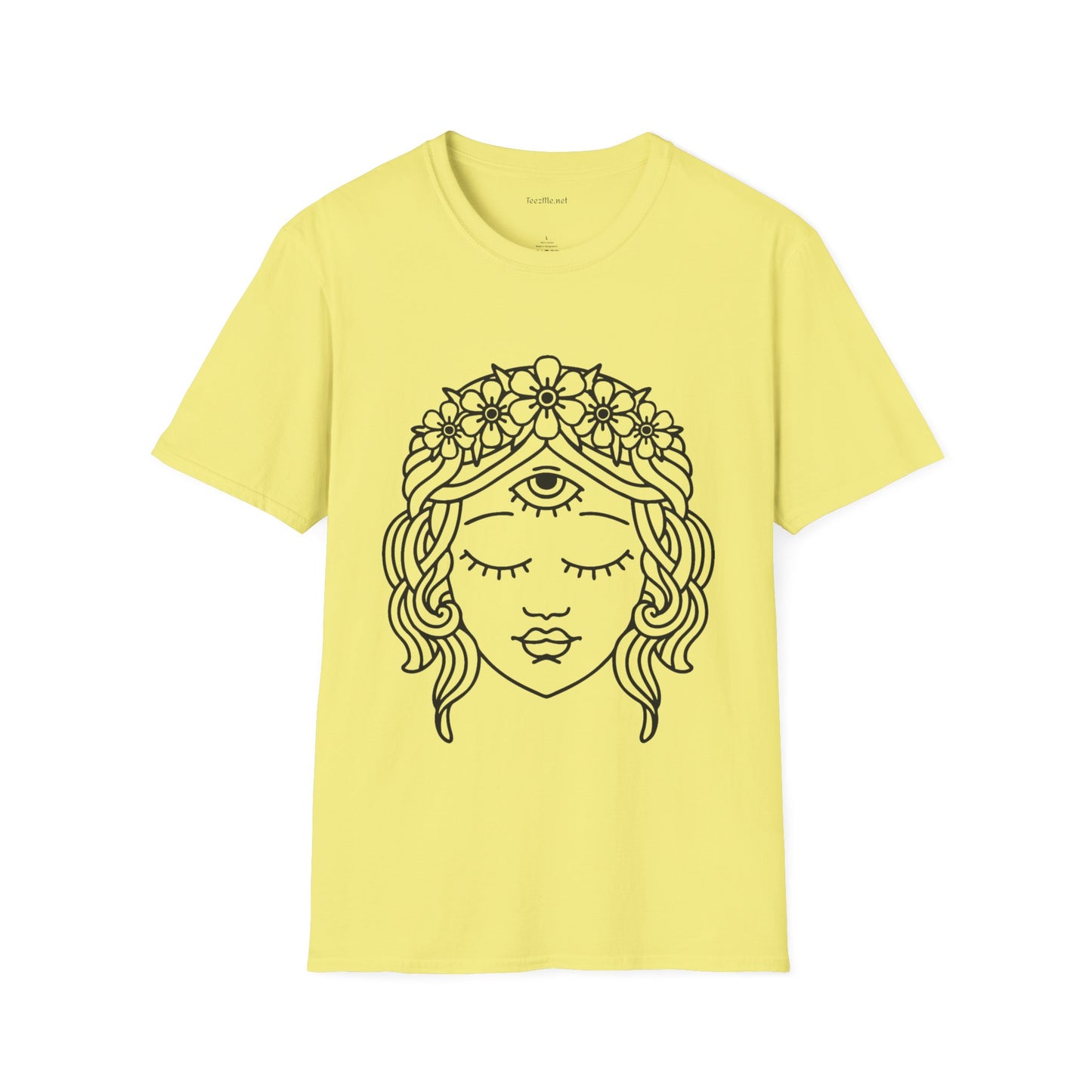 Spiritual Third Eye - Unisex Ultra Cotton Tee 100% Cotton Graphic