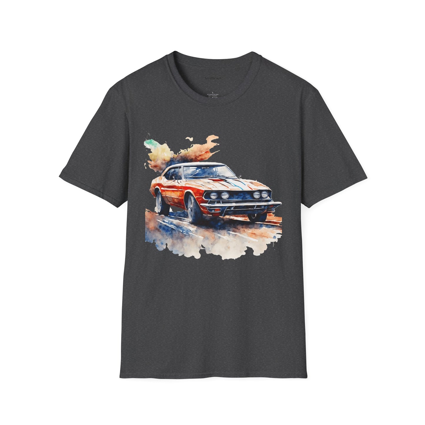 Muscle Car - Unisex Softstyle T-Shirt 100% Cotton Graphic