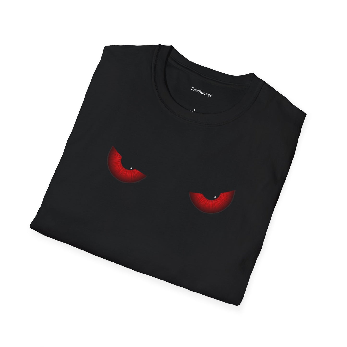 Evil Eyes Unisex Softstyle T-Shirt 100% Cotton