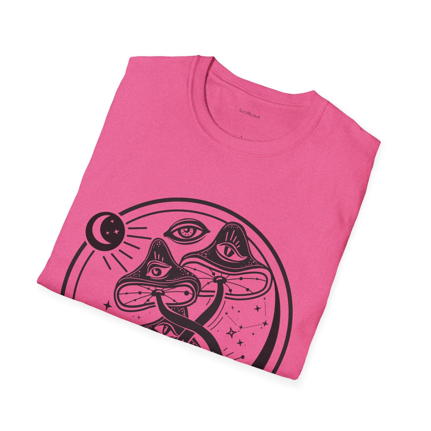 Mushrooms - Unisex Softstyle T-Shirt 100% Cotton Graphic