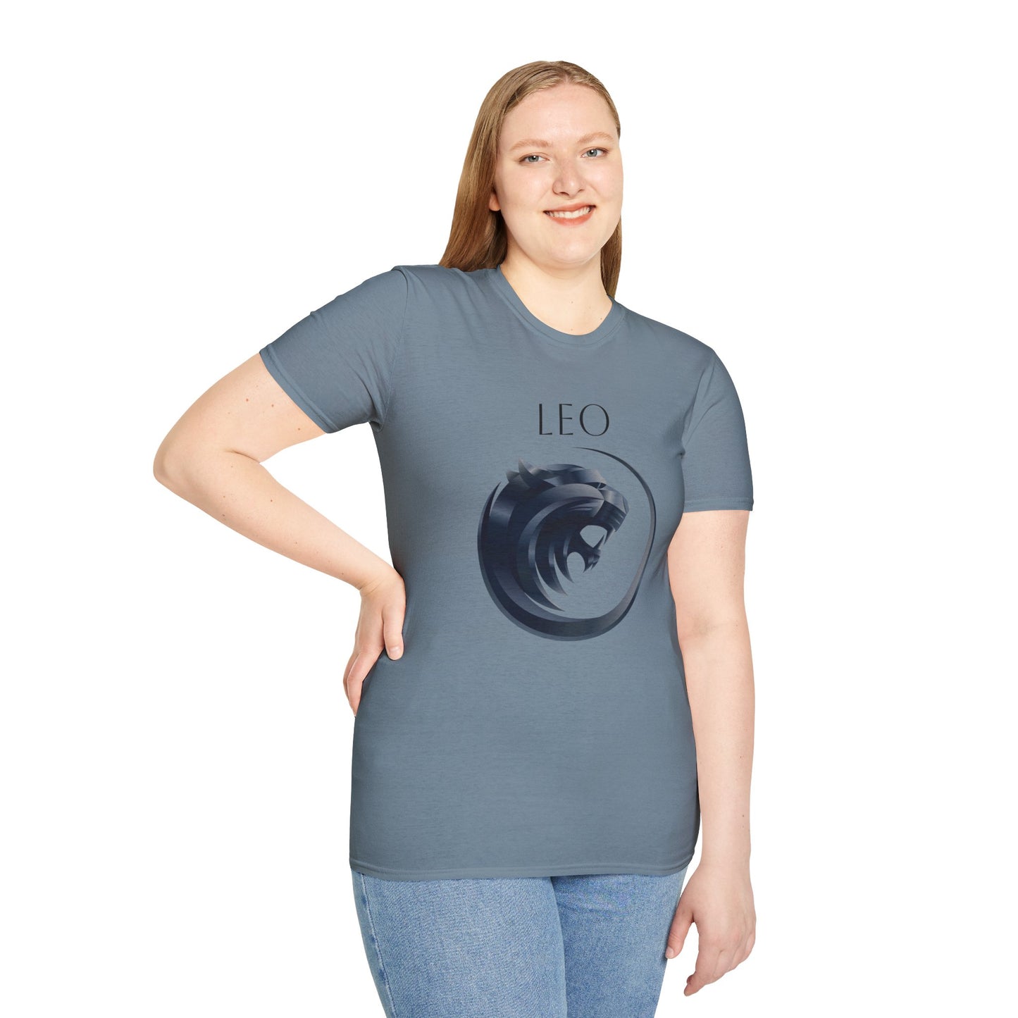 LEO - Unisex Softstyle T-Shirt 100% Cotton Graphic