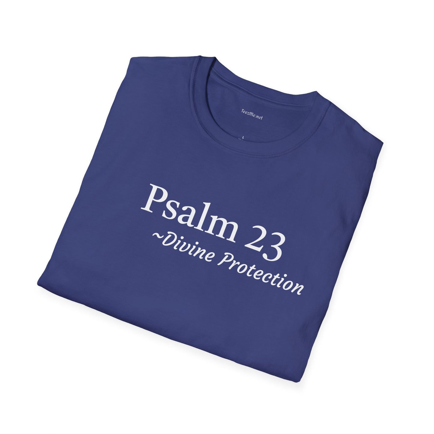 Psalm 23 - Unisex Softstyle T-Shirt 100% Cotton Graphic