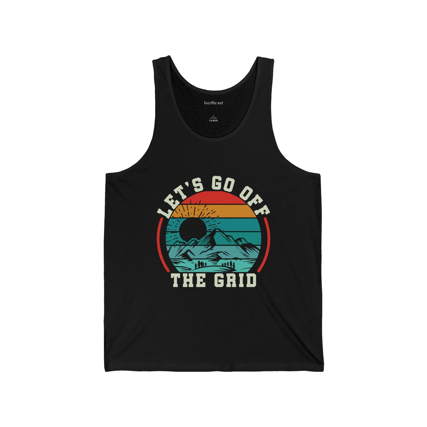 Let's Go Off The Grid - Unisex Jersey Tank