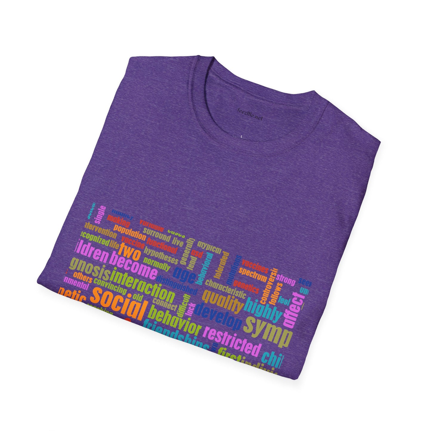 AUTISM speaks- Unisex Softstyle T-Shirt 100% Cotton Graphic