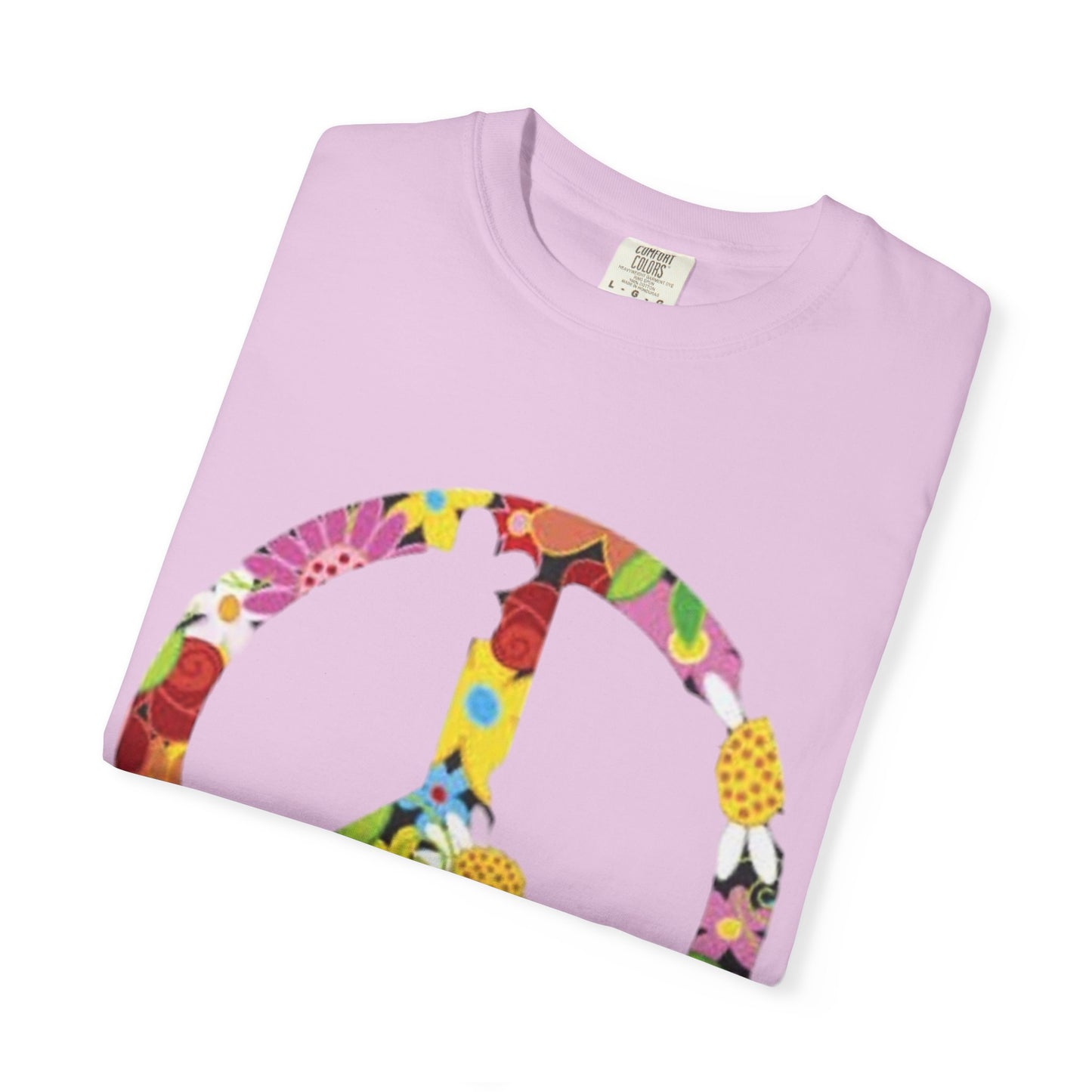 Peace Sign Unisex Garment-Dyed T-shirt