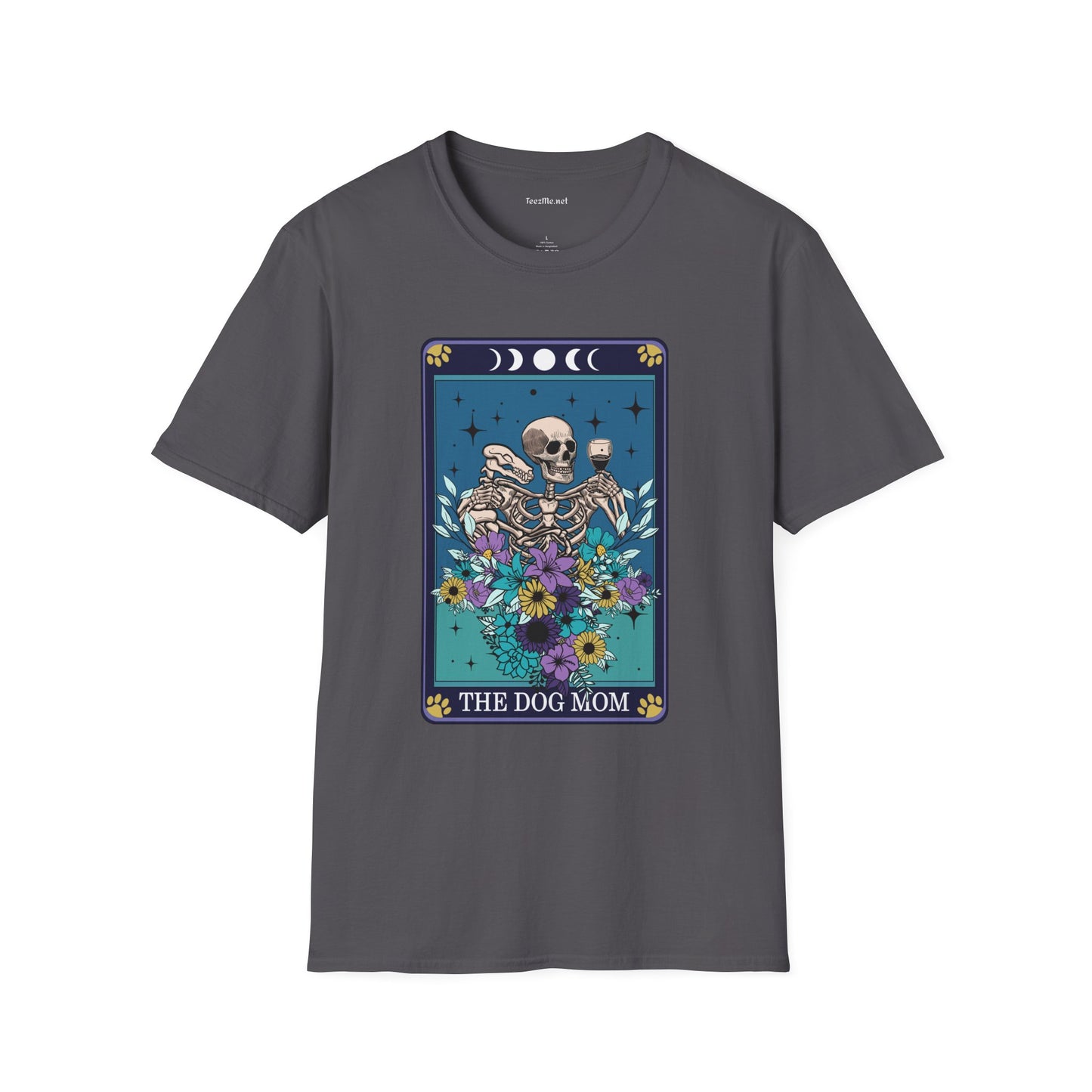 The Dog Mom Unisex Softstyle T-Shirt 100% Cotton #tarot