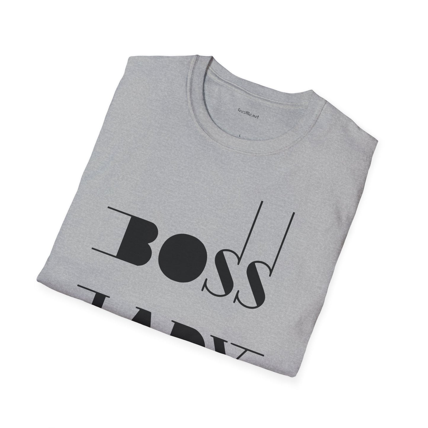 Boss Lady  - Unisex Softstyle T-Shirt 100% Cotton Graphic