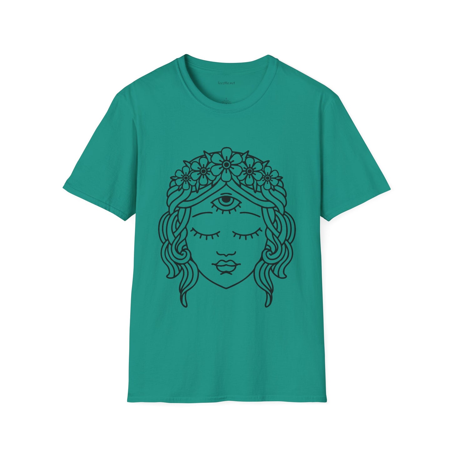 Spiritual Third Eye - Unisex Ultra Cotton Tee 100% Cotton Graphic