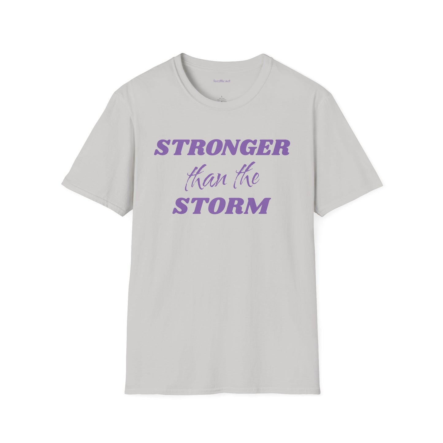 Stronger than the Storm Unisex Softstyle T-Shirt 100% Cotton Graphic