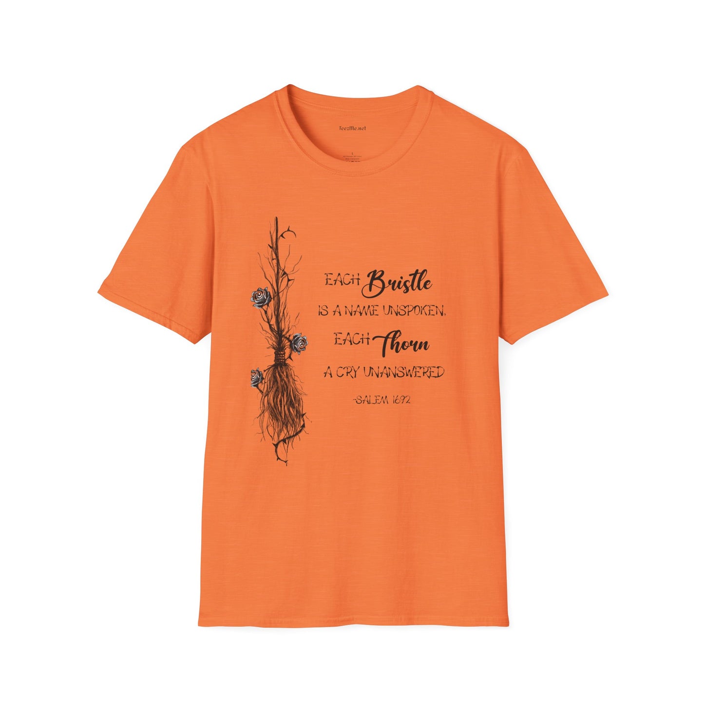 Each Bristle is a Name Unknown Unisex Softstyle T-Shirt 100% Cotton Graphic