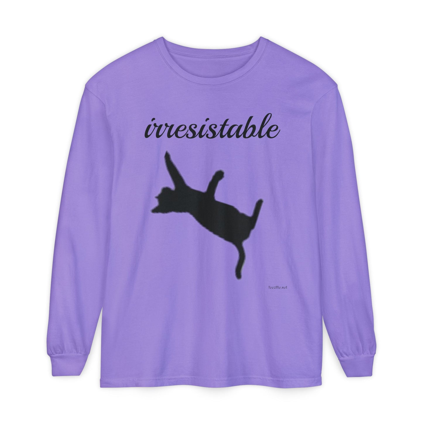 Irresistable - Unisex Garment-dyed Long Sleeve T-Shirt