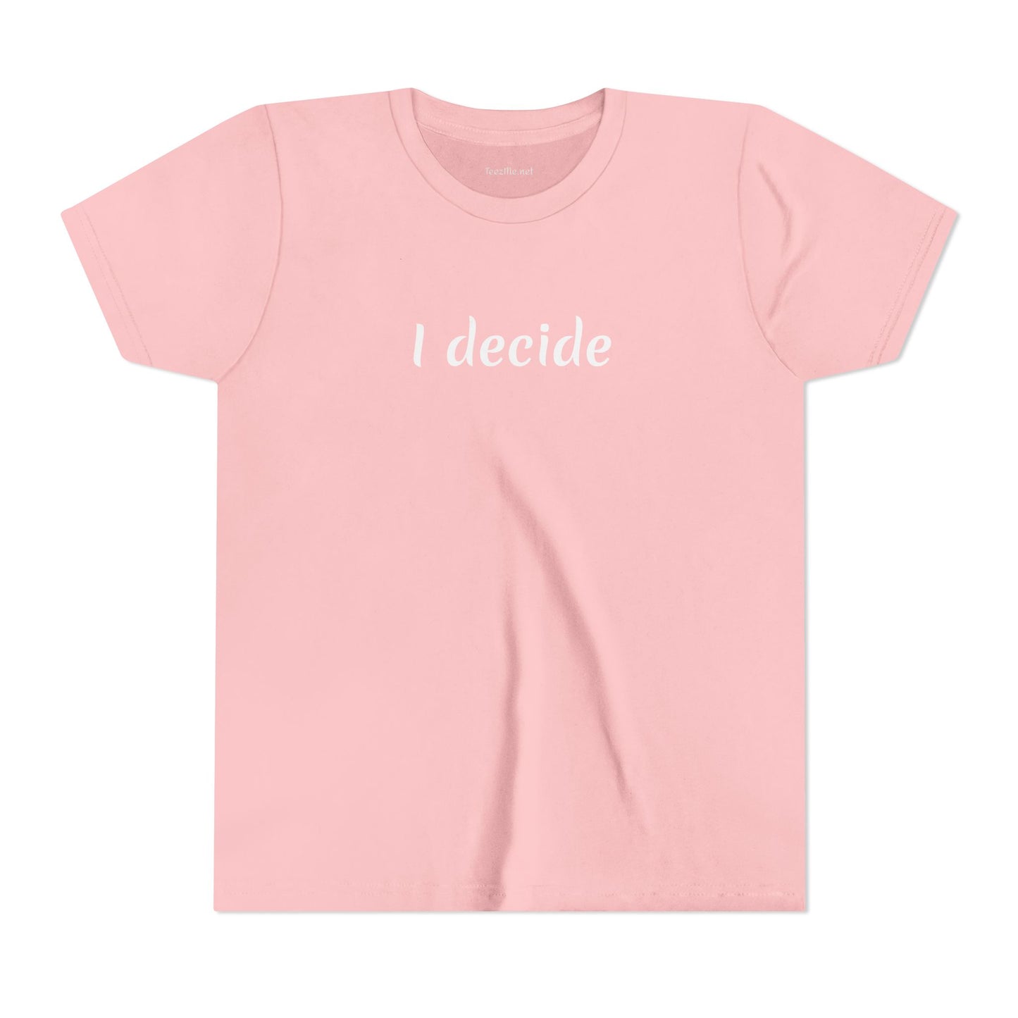 I decide - Unisex Jersey Short Sleeve Tee Petite Adult