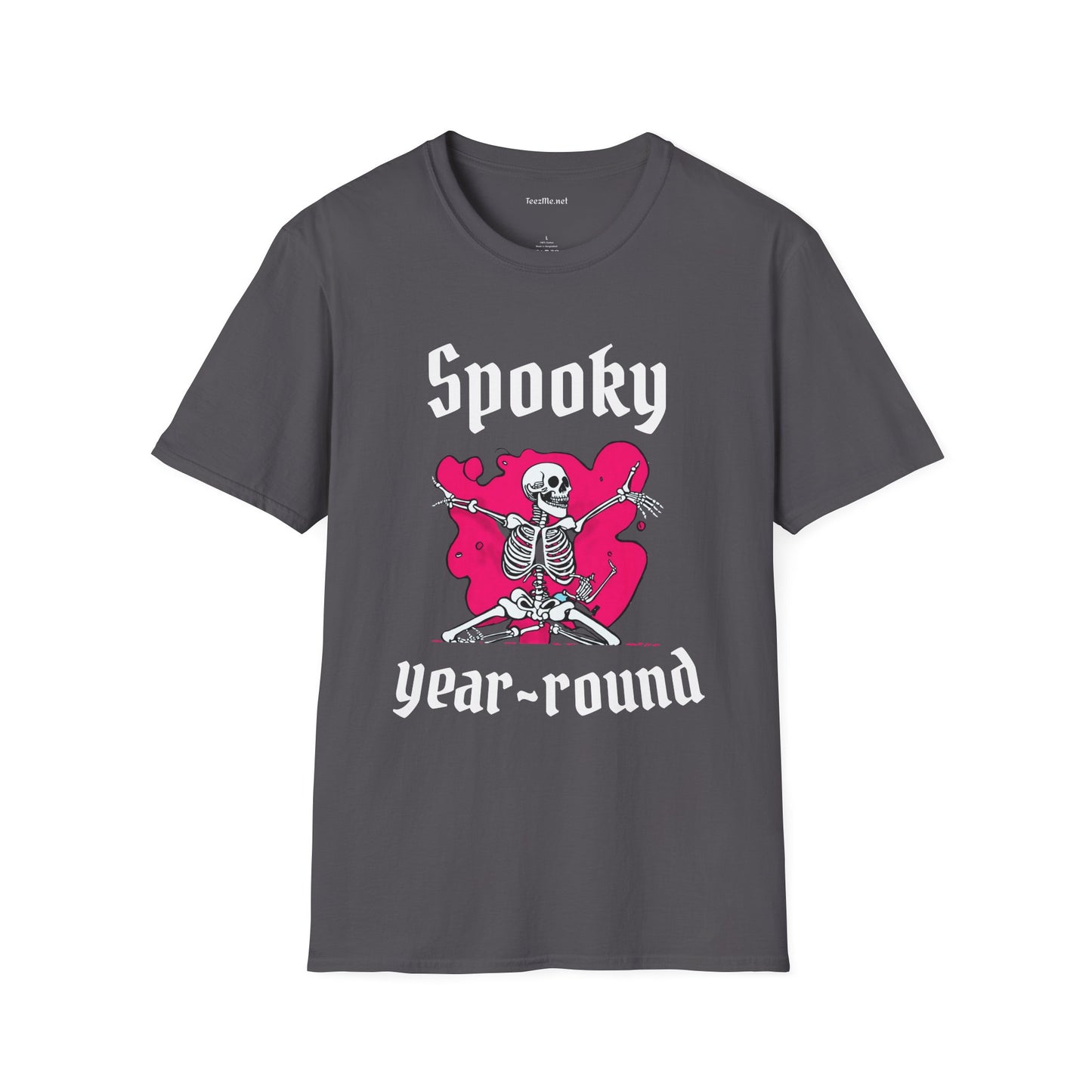 Spooky year-round Unisex Softstyle T-Shirt 100% Cotton Graphic