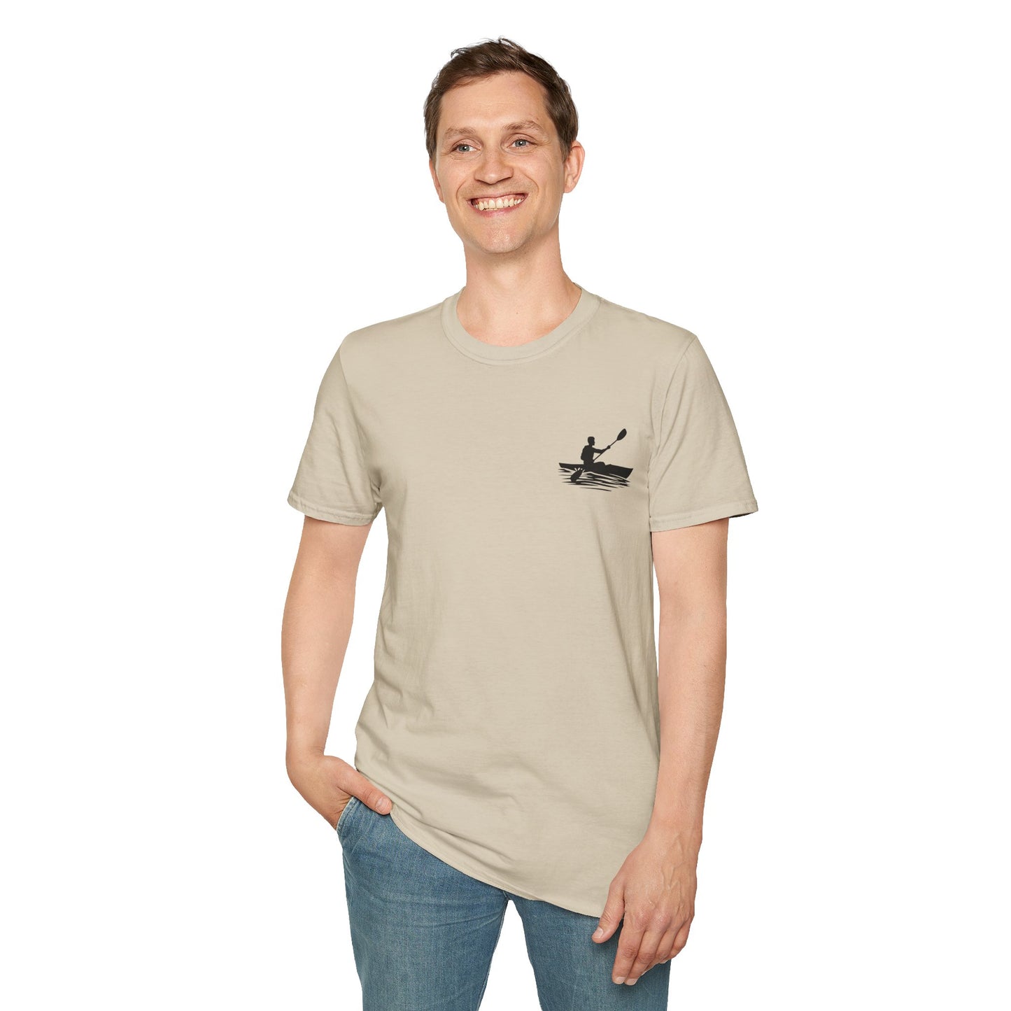 Kayak - Unisex Softstyle T-Shirt 100% Cotton Graphic