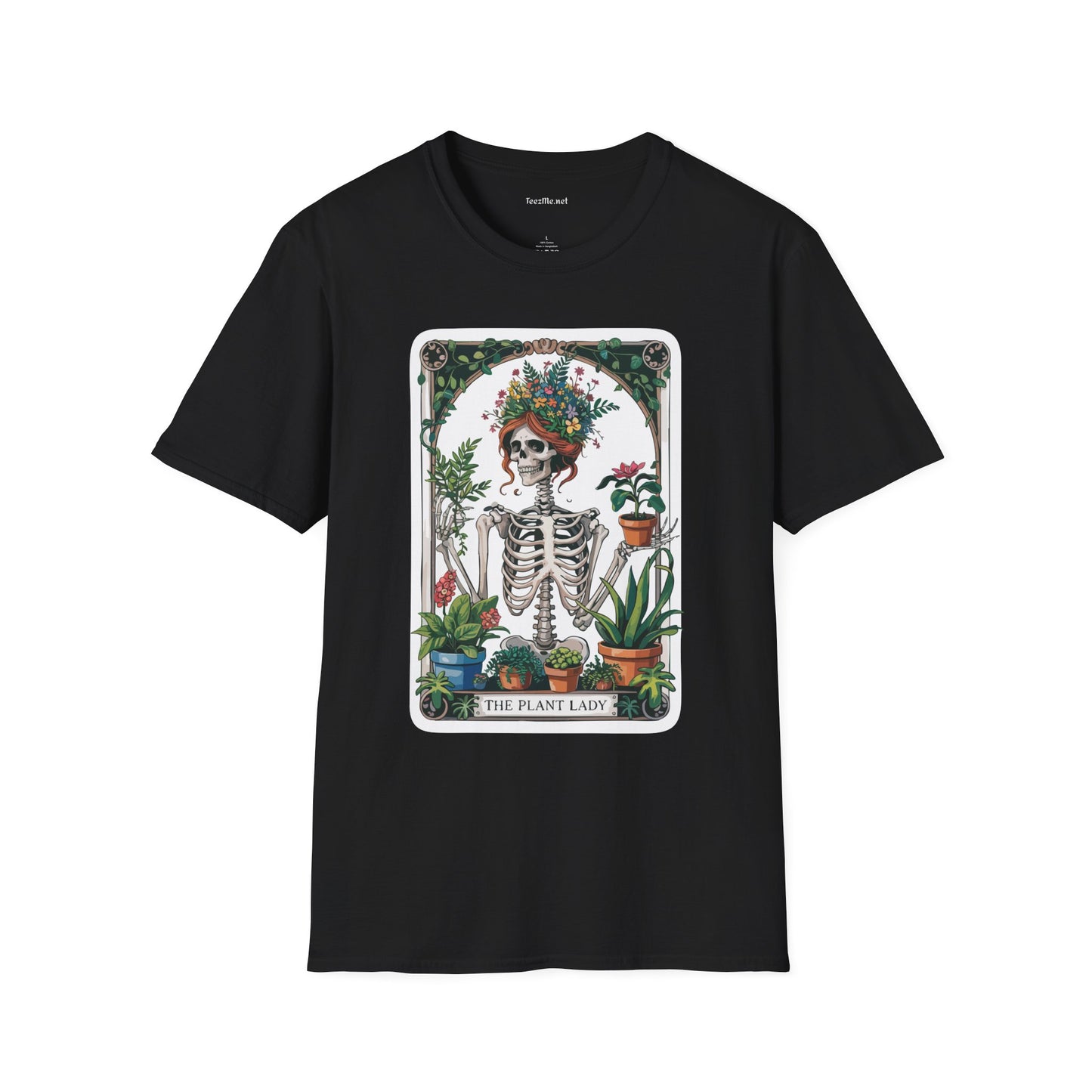 The Plant Lady Unisex Softstyle T-Shirt 100% Cotton Graphic