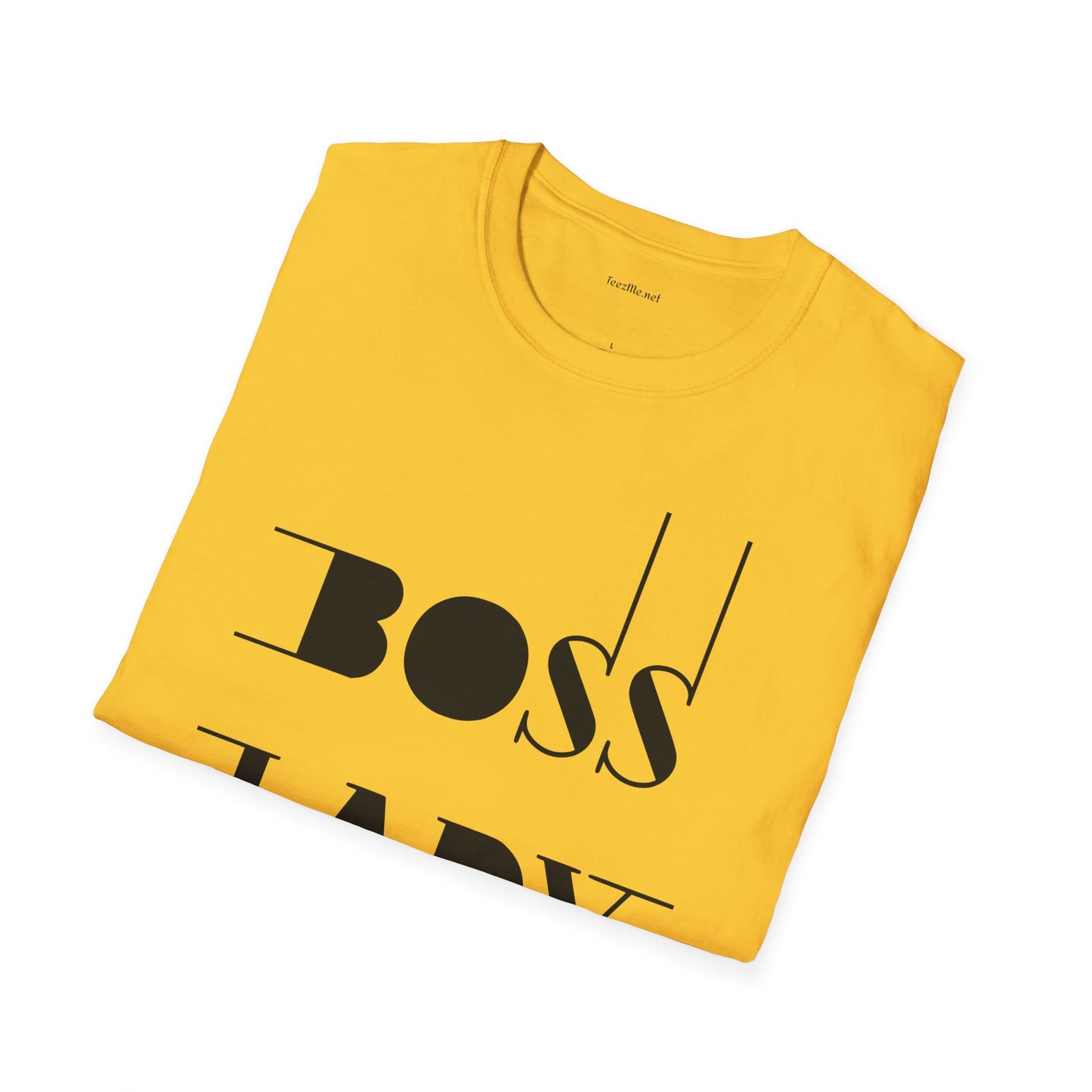 Boss Lady  - Unisex Softstyle T-Shirt 100% Cotton Graphic