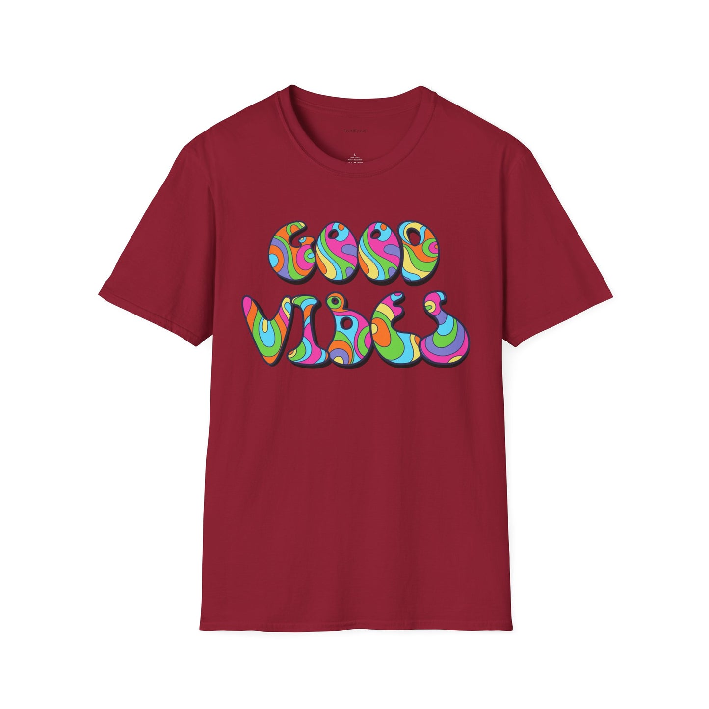 Good Vibes - Unisex Softstyle T-Shirt 100% Cotton Graphic