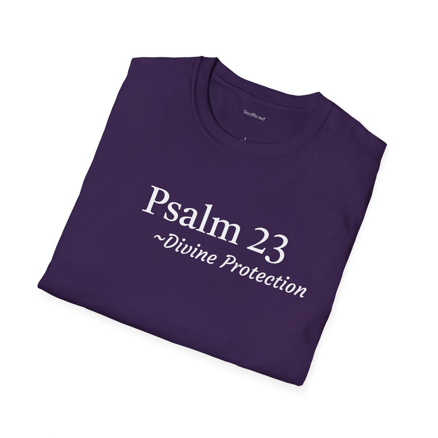 Psalm 23 - Unisex Softstyle T-Shirt 100% Cotton Graphic