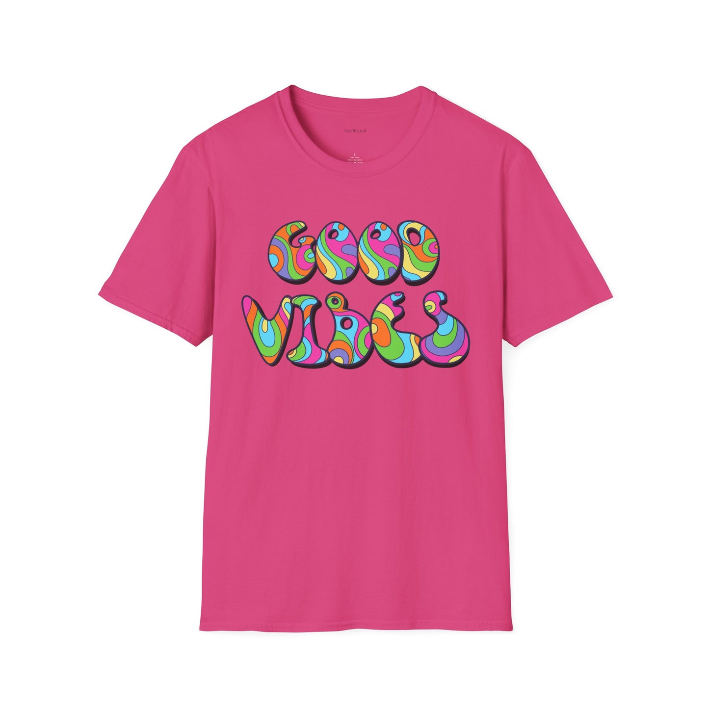 Good Vibes - Unisex Softstyle T-Shirt 100% Cotton Graphic