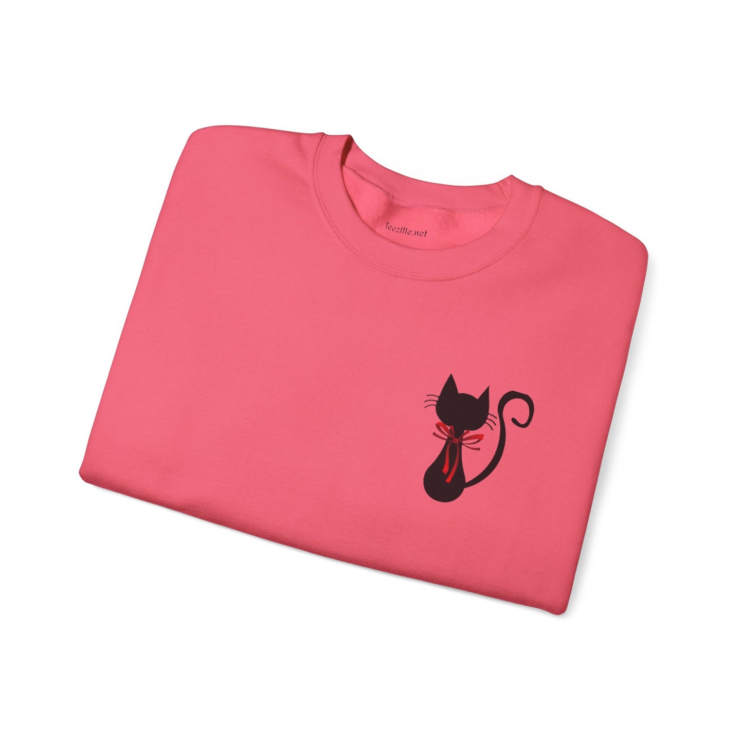 Black cat - Unisex Heavy Blend™ Crewneck Sweatshirt