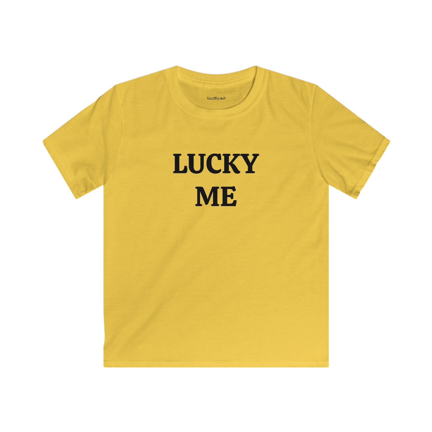LUCKY ME - Unisex Softstyle T-Shirt 100% Cotton Graphic Petite Adult
