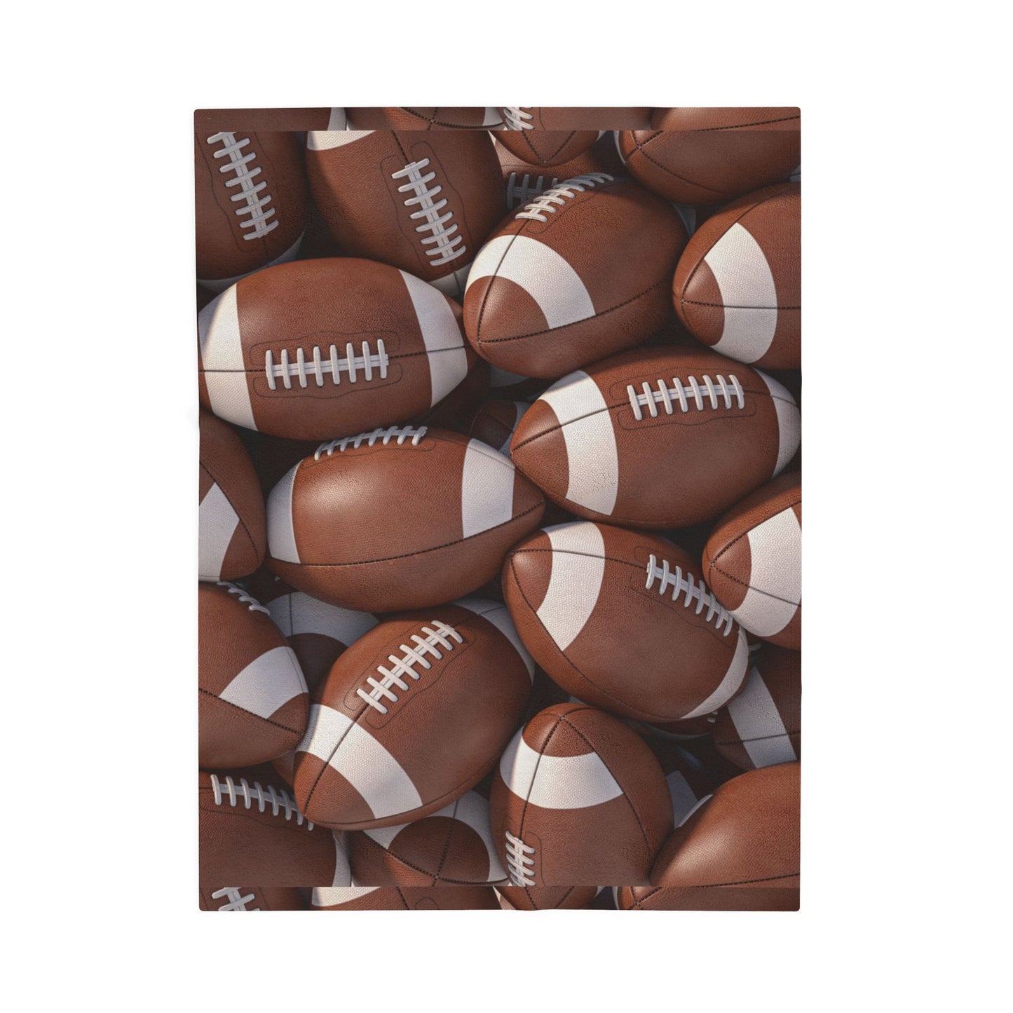 Football - Velveteen Plush Blanket