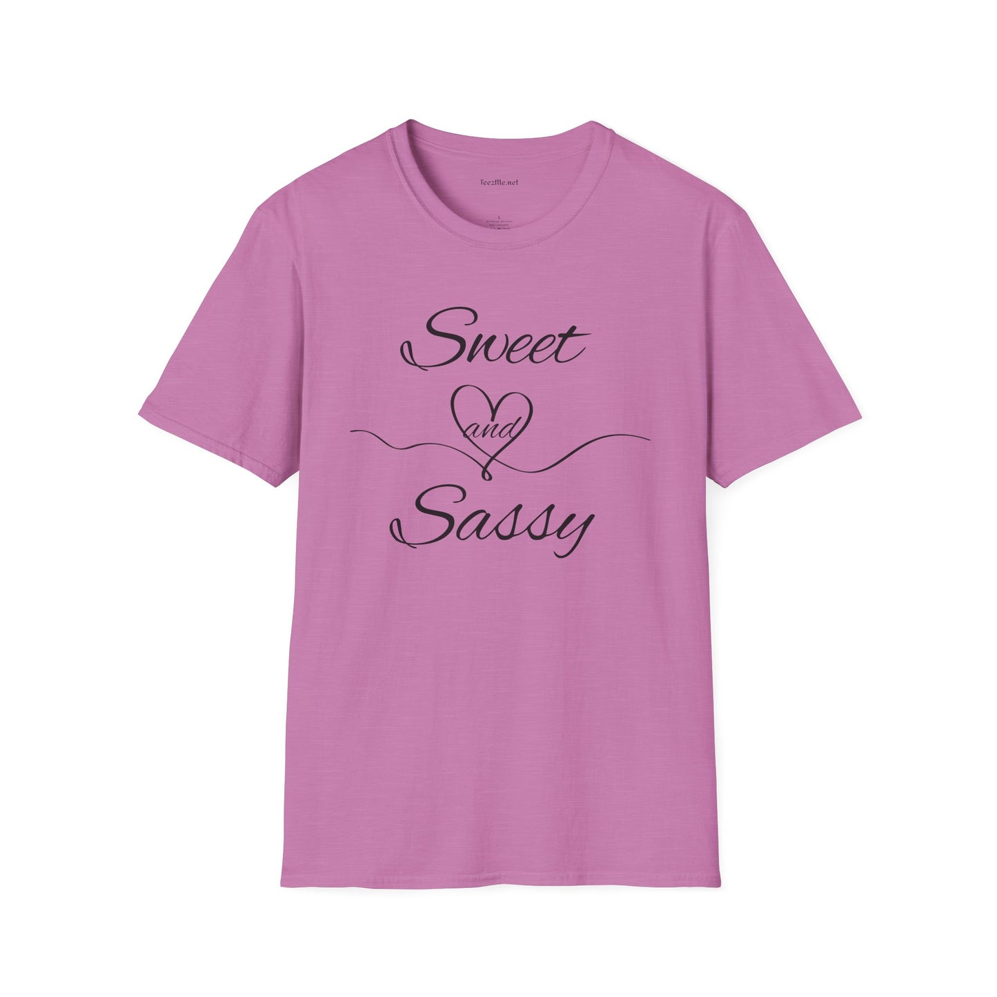Sweet and Sassy - Unisex Softstyle T-Shirt 100% Cotton Graphic