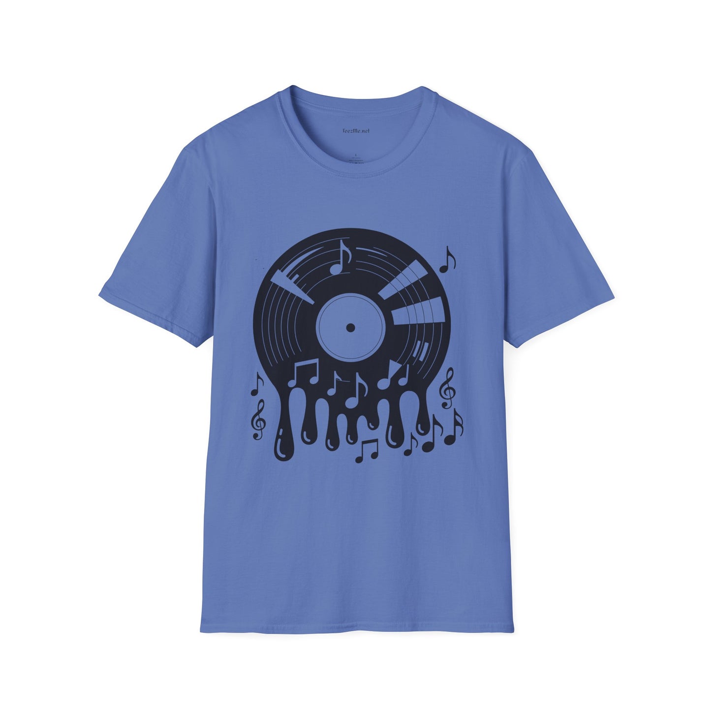 Spinning Vinyl Unisex Softstyle T-Shirt 100% Cotton Graphic