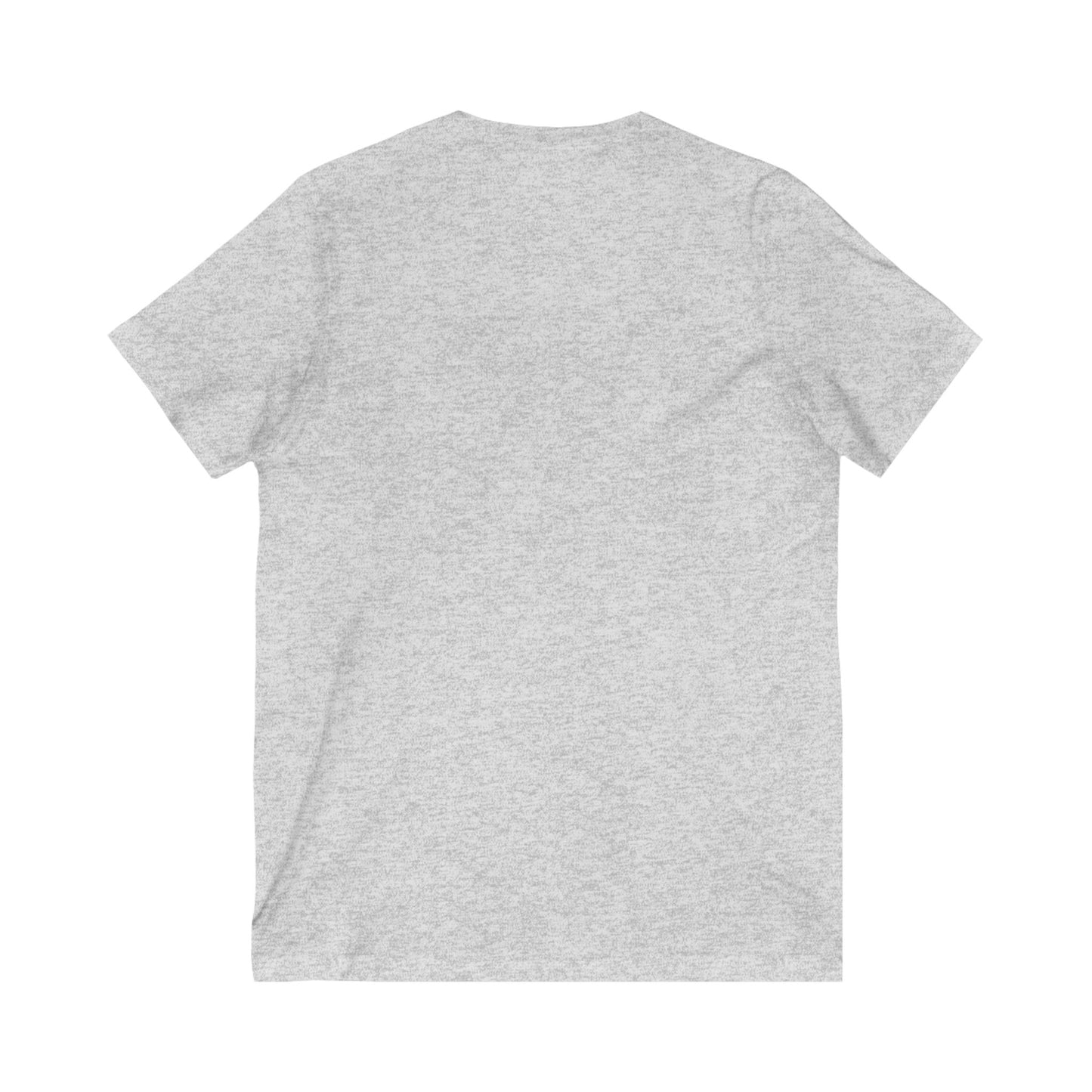 Born with Wings - Unisex Jersey Short Sleeve V-Neck Tee