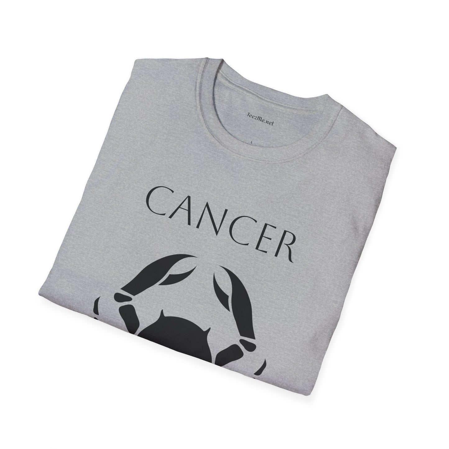 CANCER - Unisex Softstyle T-Shirt 100% Cotton Graphic