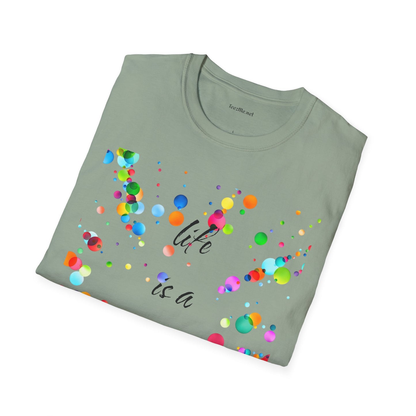 Life is a mystery - Unisex Softstyle T-Shirt 100% Cotton Graphic