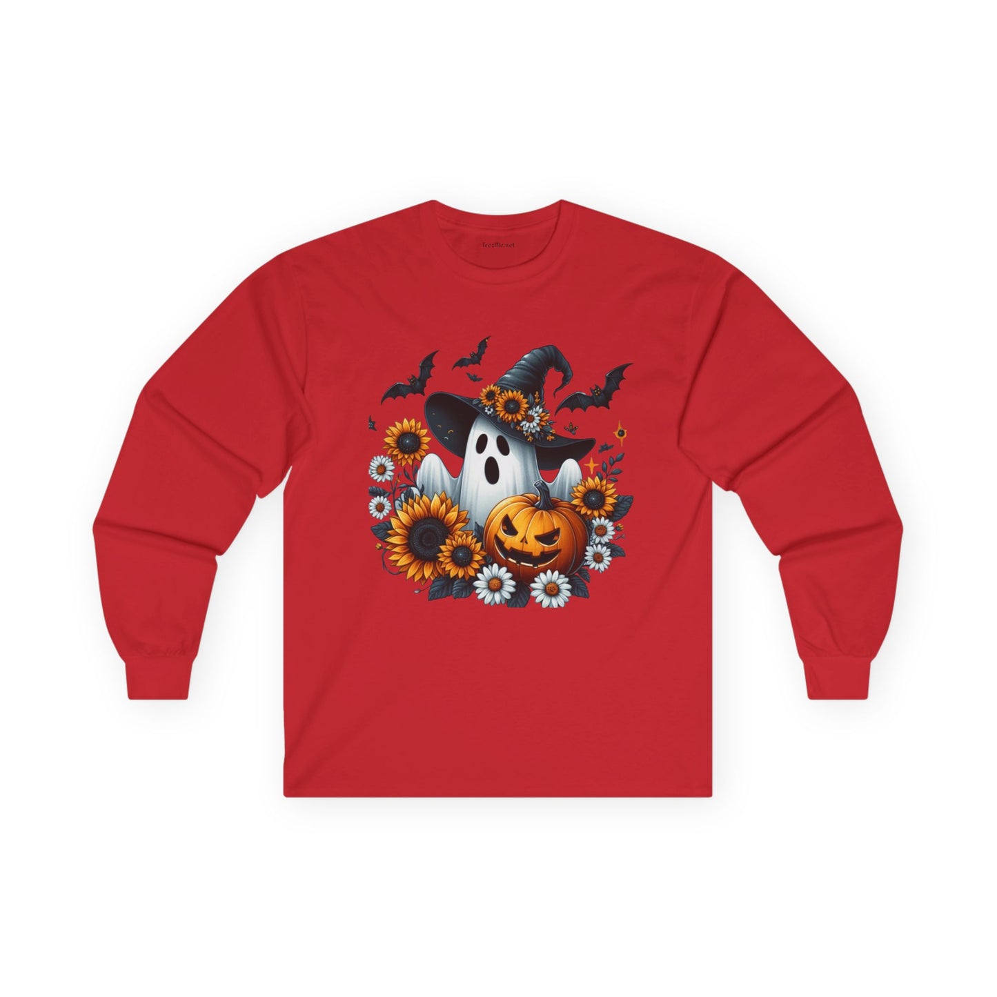 Pumpkin Ghost Harvest Unisex Ultra Cotton Long Sleeve Tee