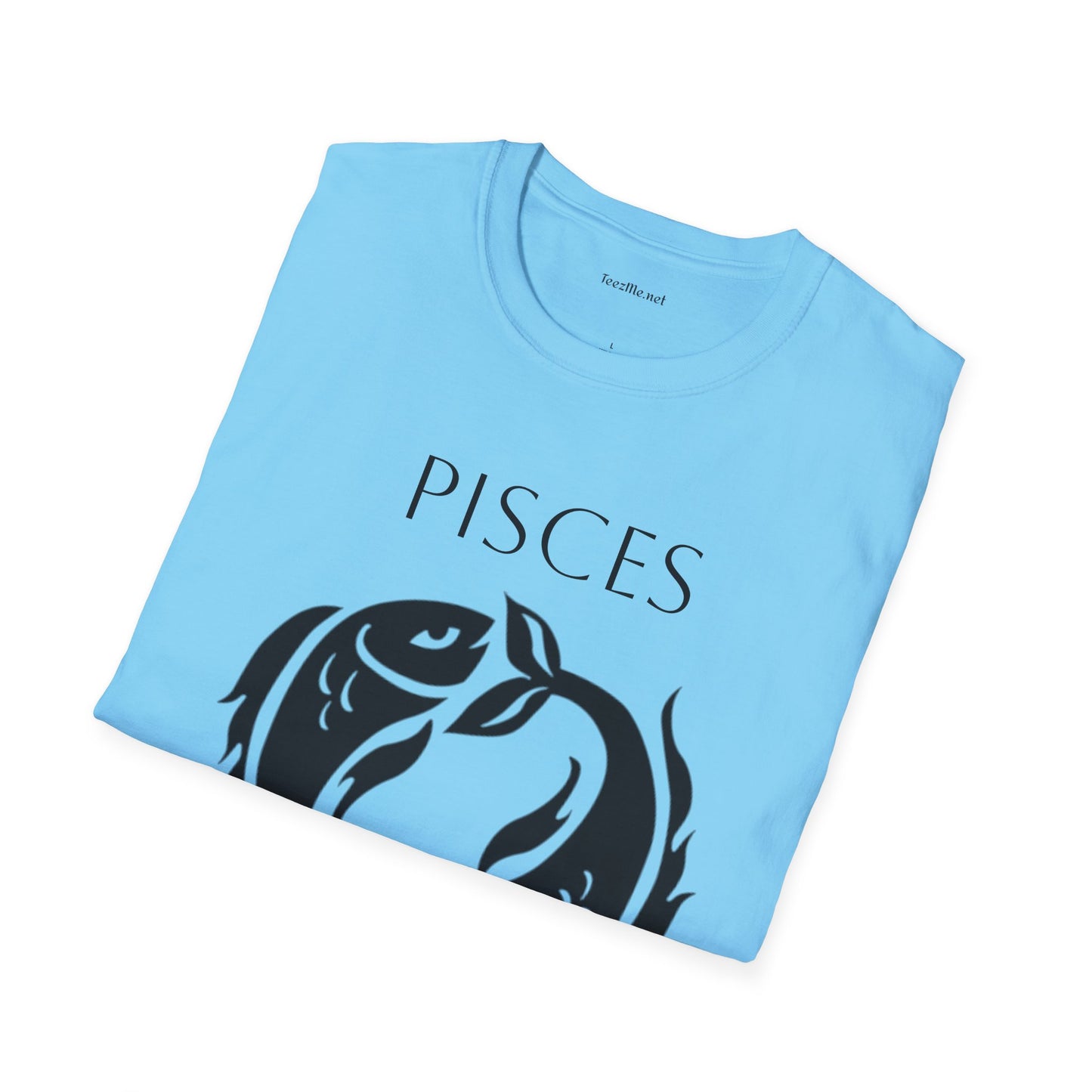 PISCES - Unisex Softstyle T-Shirt 100% Cotton Graphic