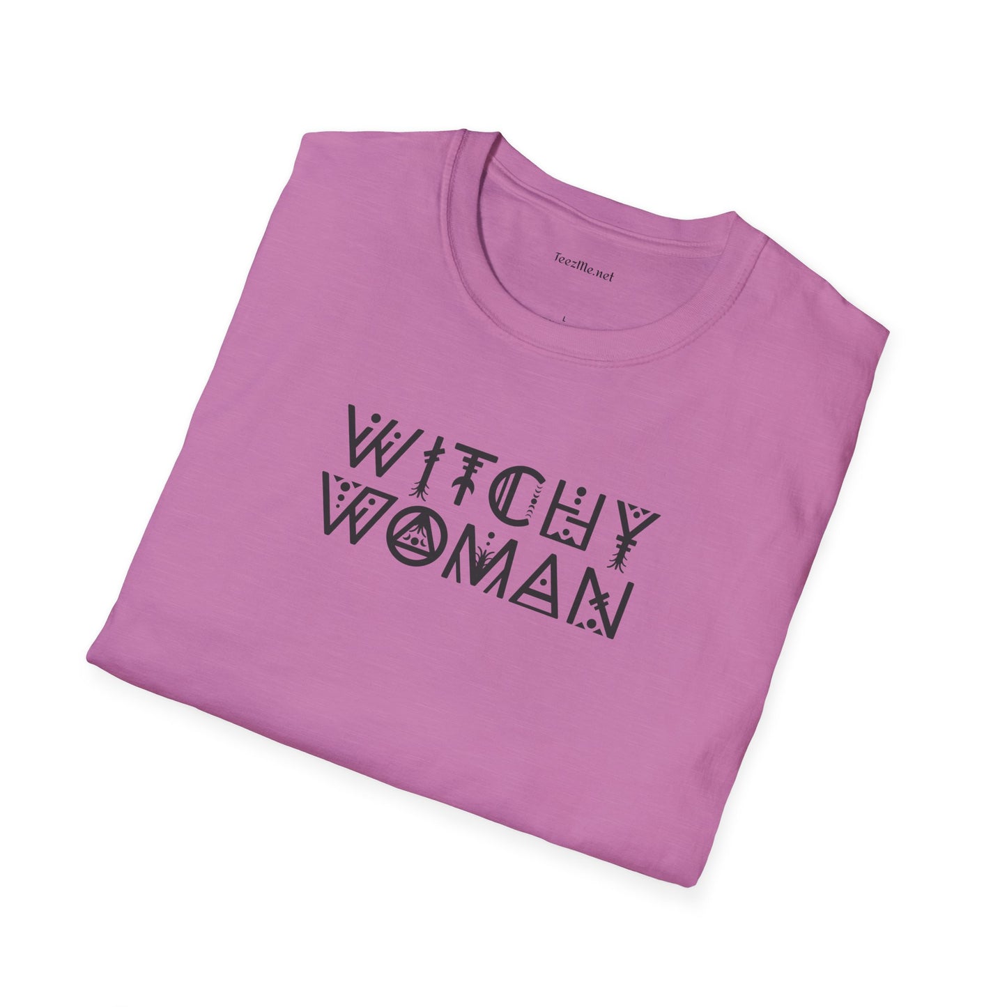Witchy Woman - Unisex Softstyle T-Shirt 100% Cotton Graphic