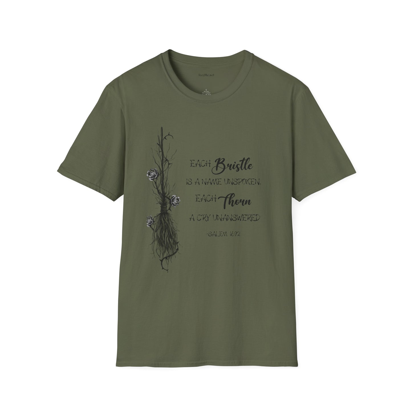 Each Bristle is a Name Unknown Unisex Softstyle T-Shirt 100% Cotton Graphic