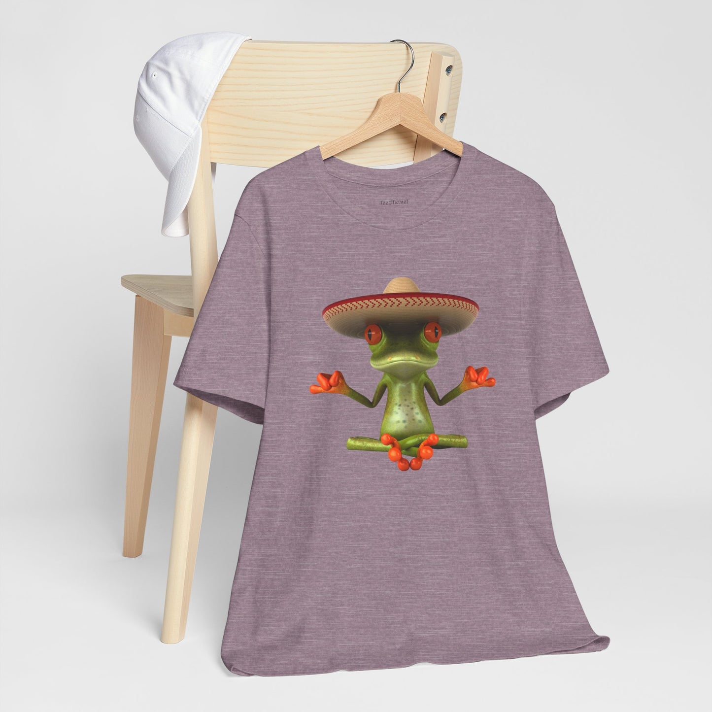 Frog Meditating - Unisex Jersey Short Sleeve Tee