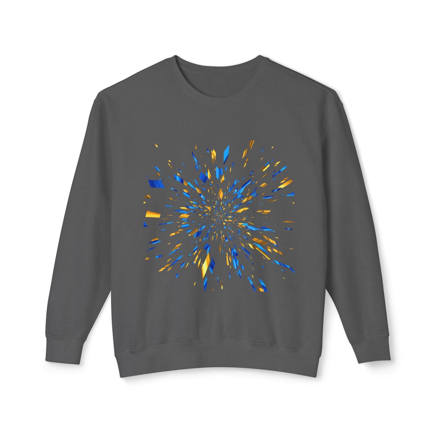 Burst - Unisex Lightweight Crewneck Sweatshirt