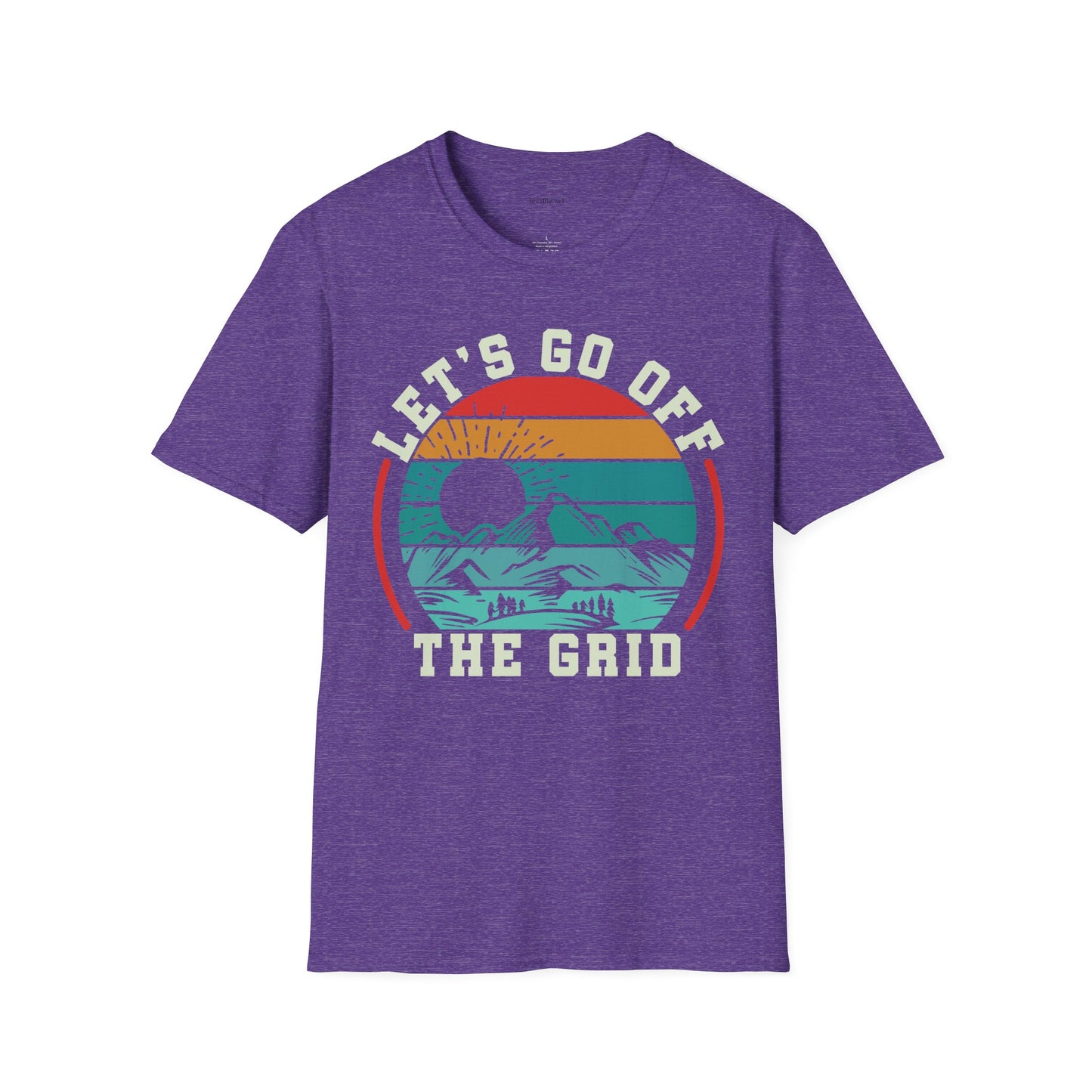 Off Grid - Unisex Softstyle T-Shirt 100% Cotton Graphic