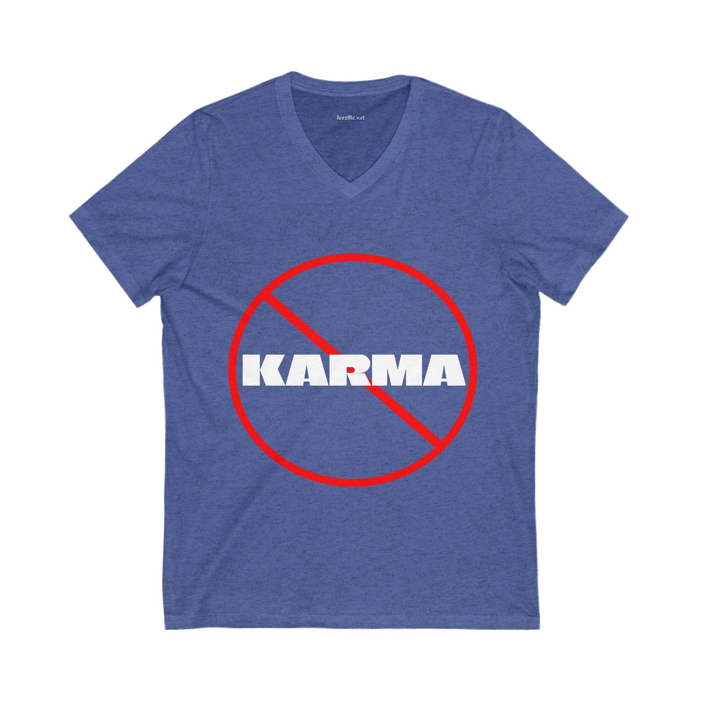 Karma (unwanted) - Unisex Jersey Short Sleeve V-Neck Tee