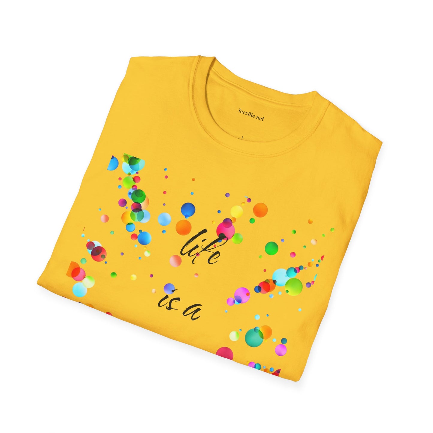 Life is a mystery - Unisex Softstyle T-Shirt 100% Cotton Graphic