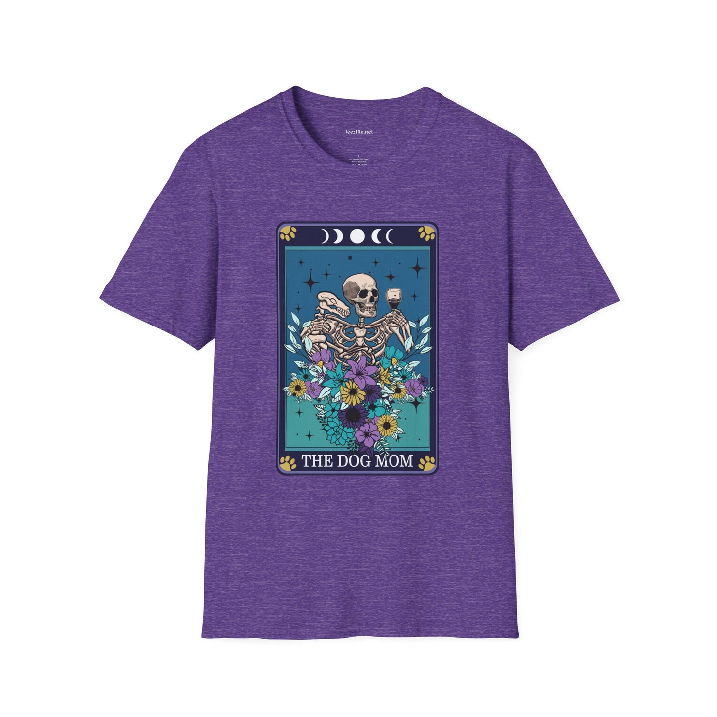 The Dog Mom Unisex Softstyle T-Shirt 100% Cotton #tarot