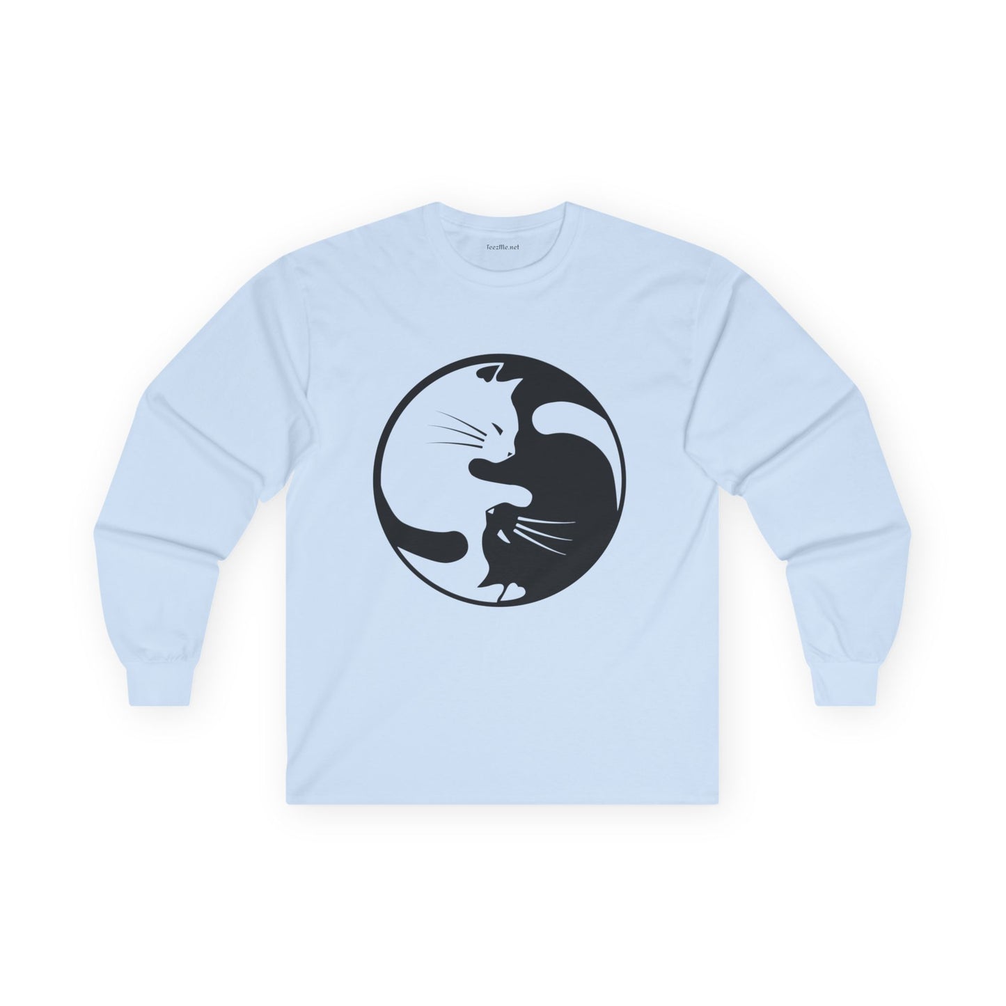 Yin Yang Cat04 Unisex Ultra Cotton Long Sleeve Tee