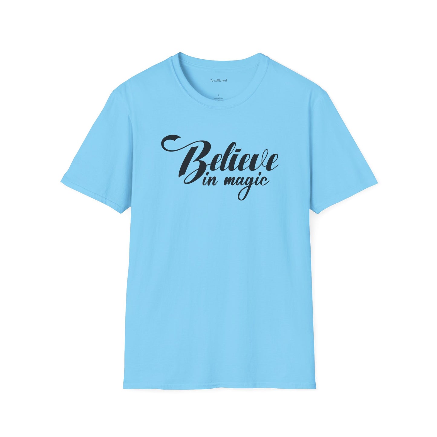 Believe in Magic Unisex Softstyle T-Shirt 100% Cotton Graphic