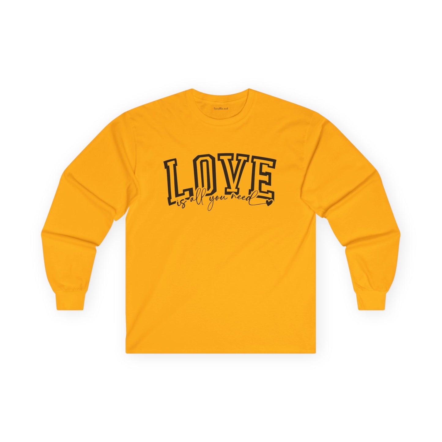 Love is All You Need Tie-dye Unisex Ultra Cotton Long Sleeve Tee