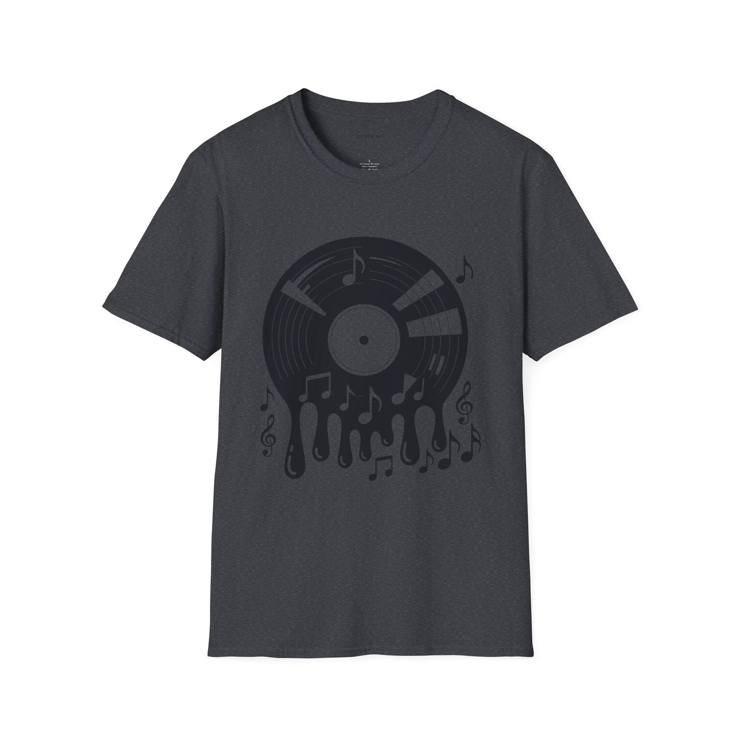 Spinning Vinyl Unisex Softstyle T-Shirt 100% Cotton Graphic