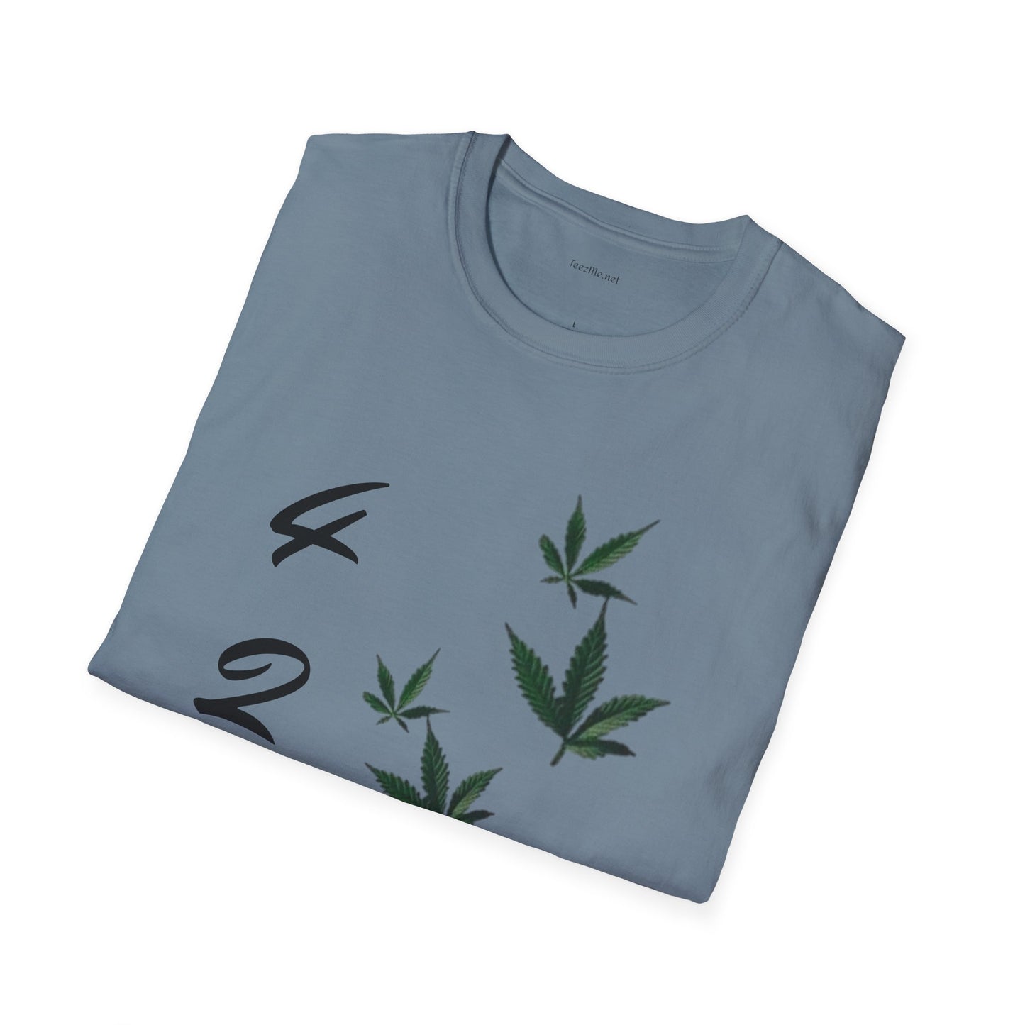 420 - Unisex Softstyle T-Shirt 100% Cotton Graphic #weed #cannabis